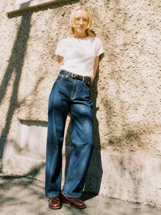 Nudie Jeans Denim - Nudie Jeans | Classic High-Rise Straight Leg Jeans
